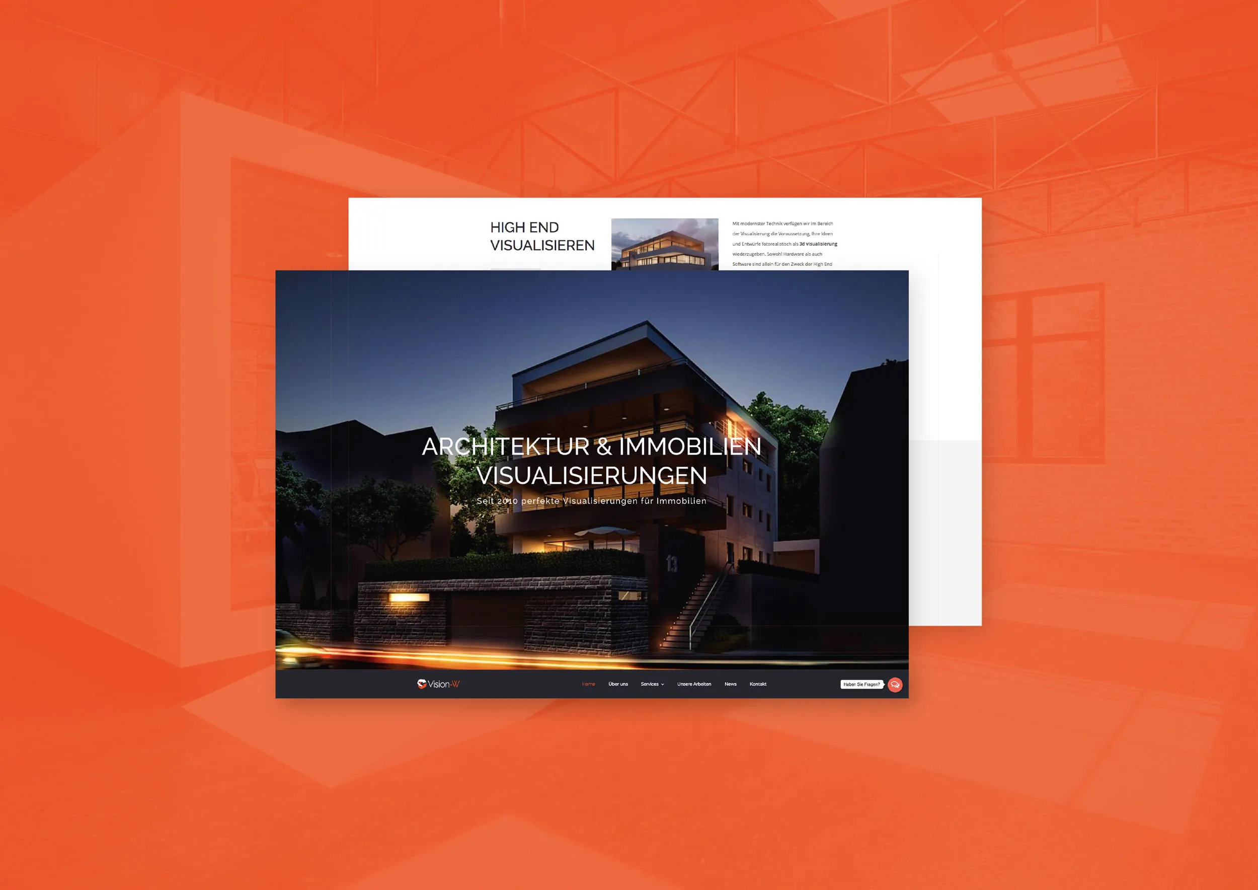Vison W Architekturbüro Webdesign