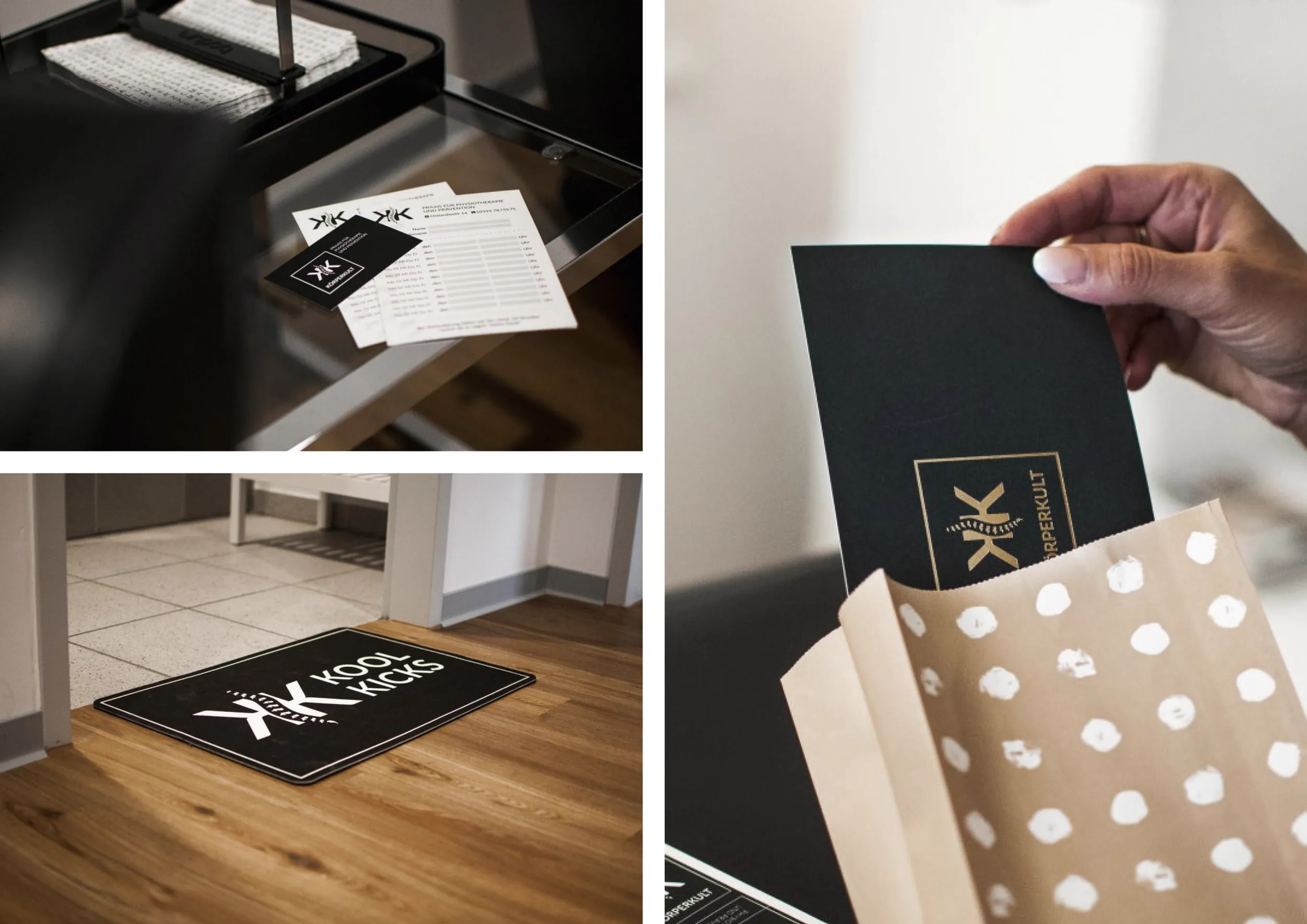 Körperkult Corporate Identity Briefpapier