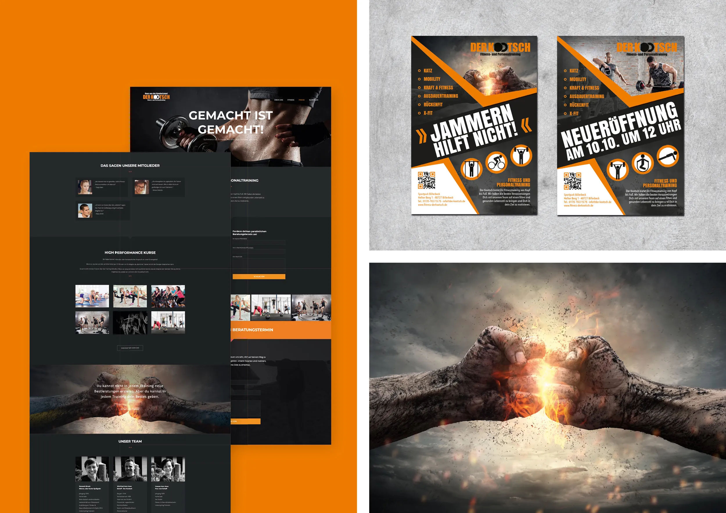 Der Kootsch Webdesign Über mich Bereich