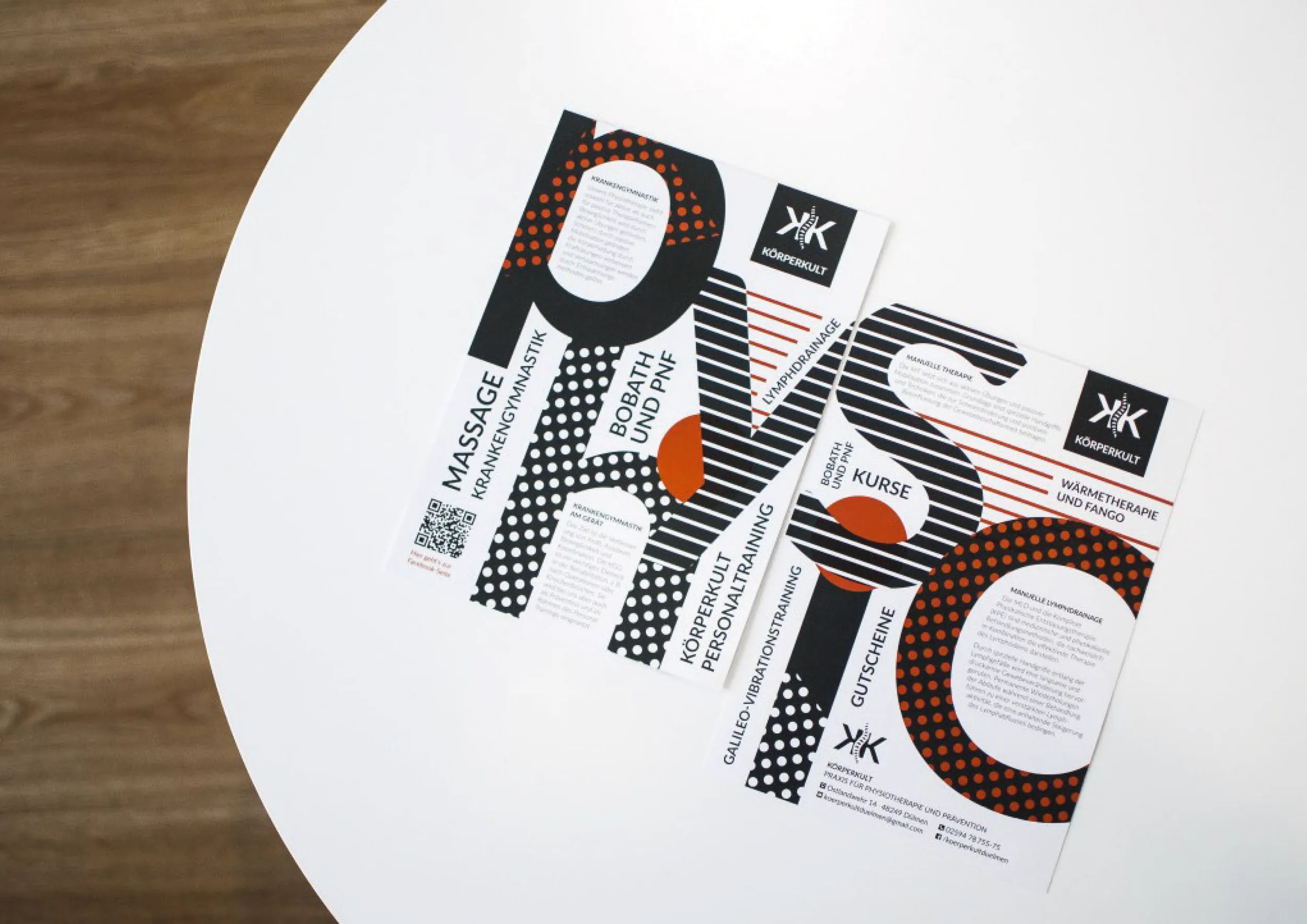 Körperkult Print Design Flyer