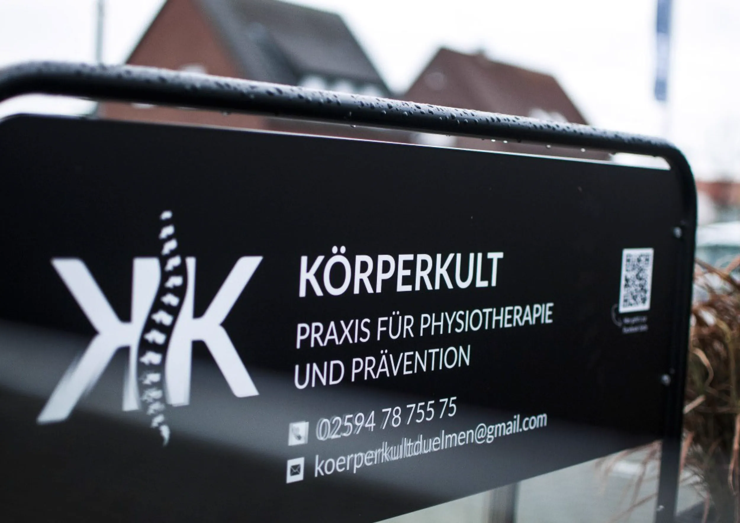 Körperkult Werbematerialien Praxis